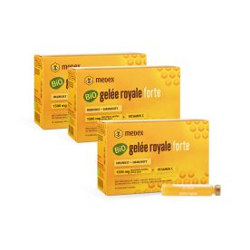 PAKET BIO GELÉE ROYALE FORTE IN FLÄSCHCHEN 2+1 GRATIS